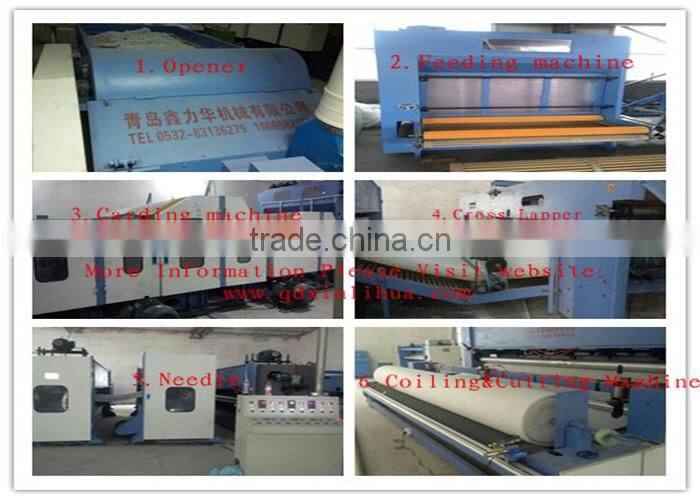 Geotextile Type PET NEEDLE PUNCHING MAKING MACHINE