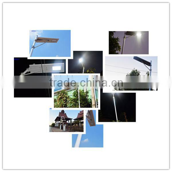 china supplier 4m Led led solar street light all in one