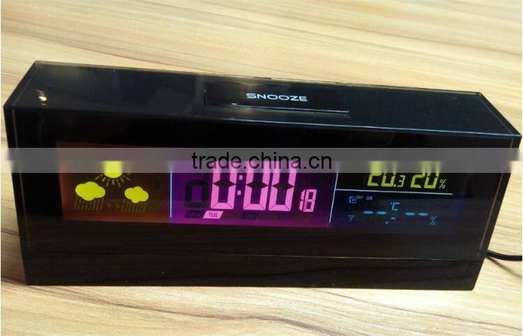 Weather forecast digital table Alarm Clock