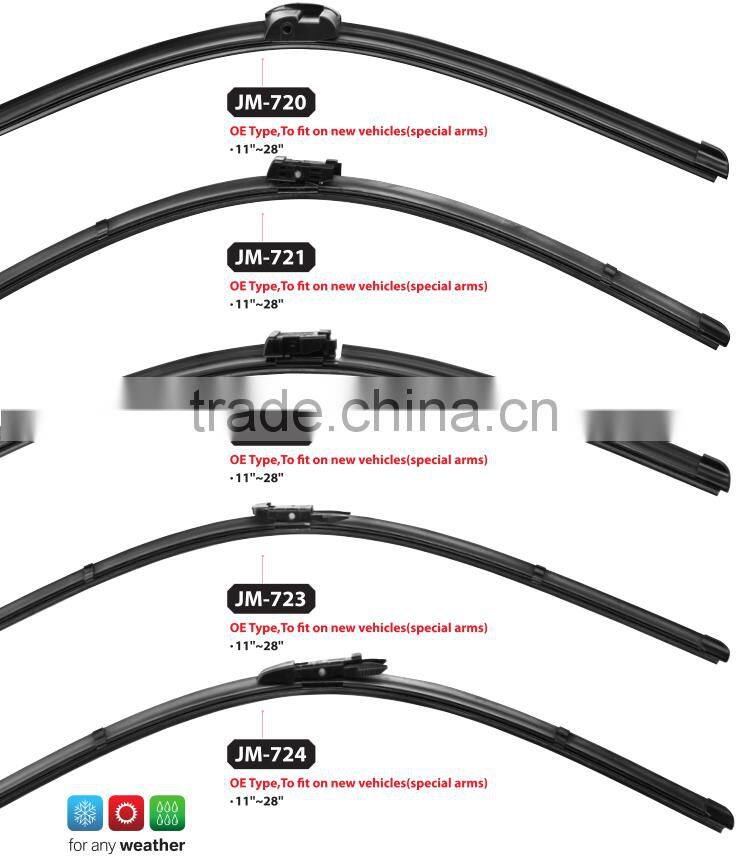 JM-(720-729)Specific Car Wiper Blade OE Type on New Vehicles for Special Arms