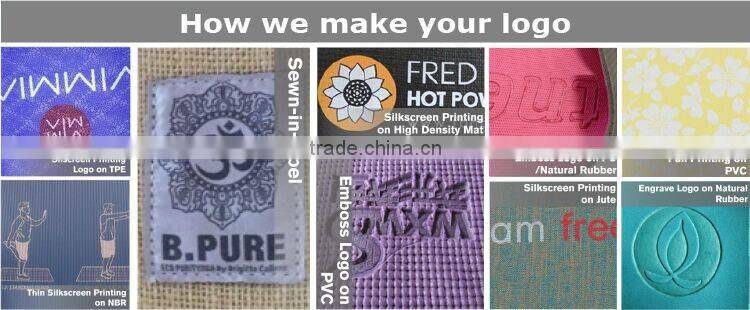 2016 TOPKO Hot Sale Eco - Friendly Anti-slip Custom High Density Yoga Mat