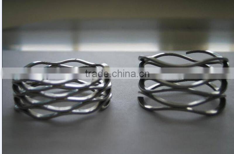 High precision crest to crest stainless steel wave springs