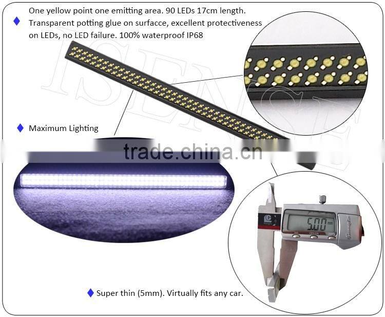 12v/24v led day light high power flexible led drl led daytime running light led drl cob