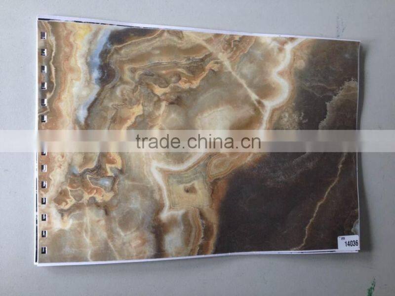 reverse hot stamping foil for transparent PP board