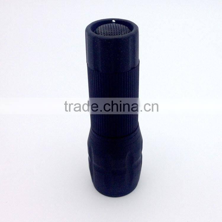 1W powerful led with AAA batteries Zoom flashlight