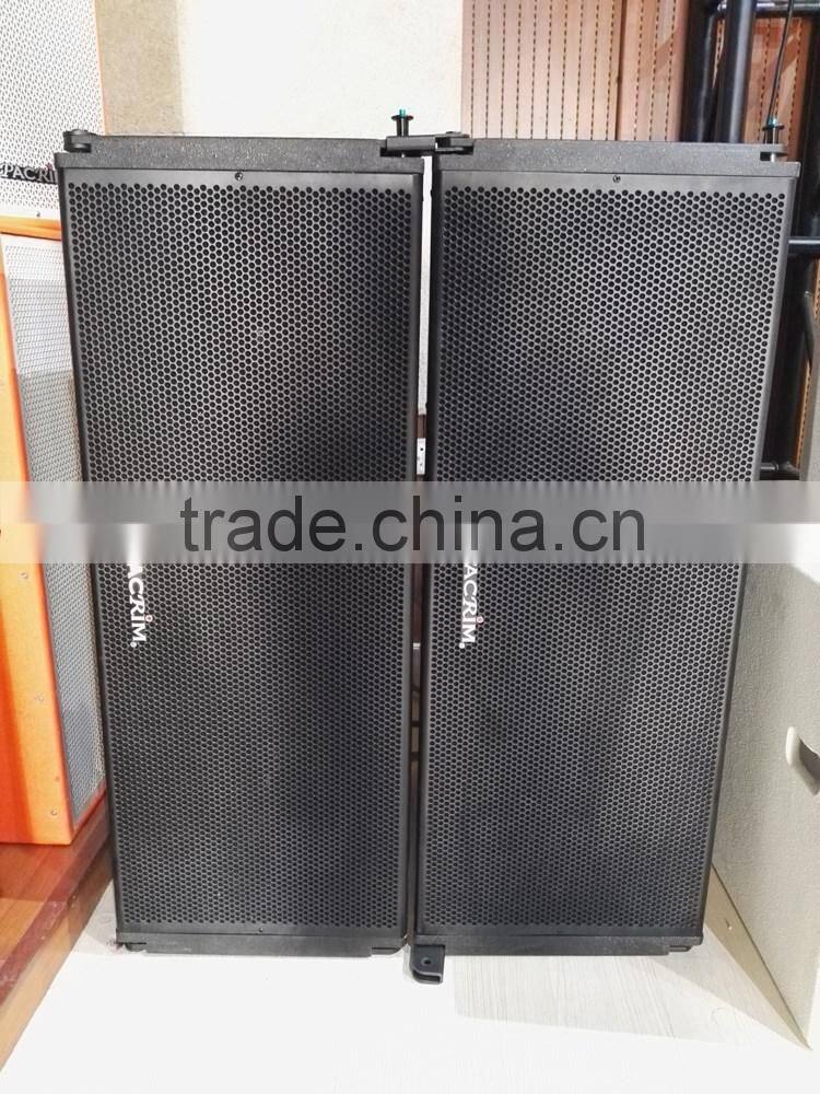 2 way powered line array speaker with DSP
