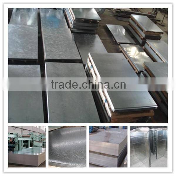 8mm thick galvanized steel sheet price in China