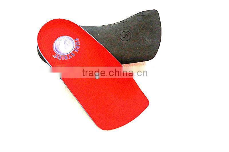 Half EVA PVC sheet Orthotic insole
