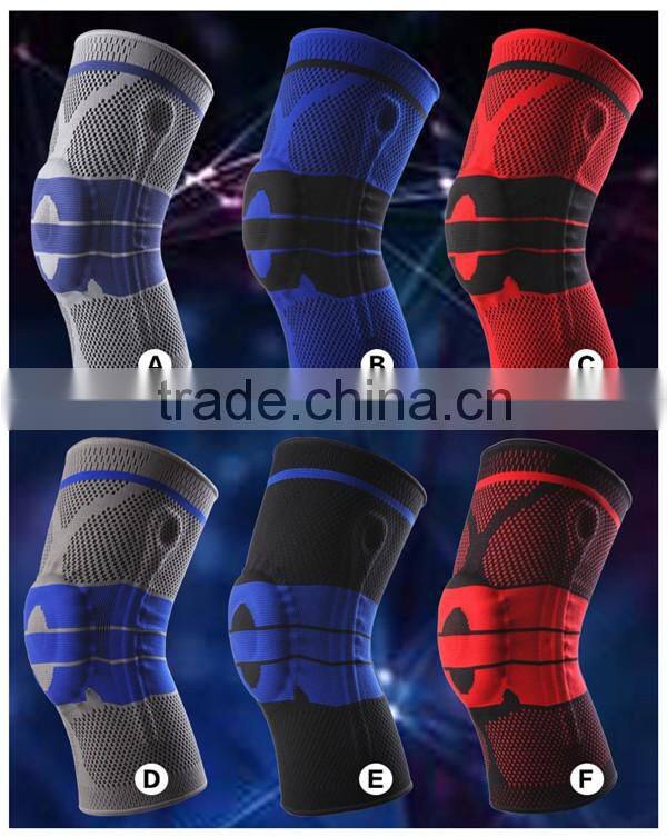 Aofeite health protective knee pads, patella support knee brace with silicone pad