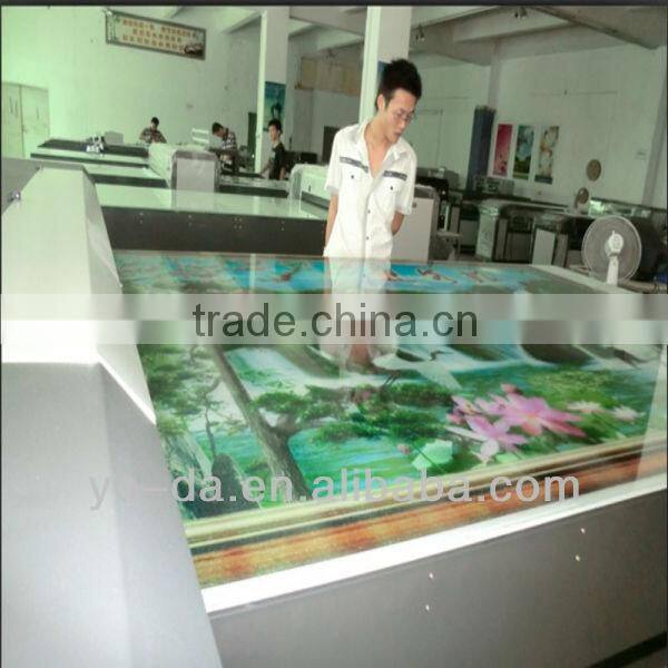 Perfect printing!digital flatbed glass printer/ flatbed digtal printer with high resolution and cheap price!
