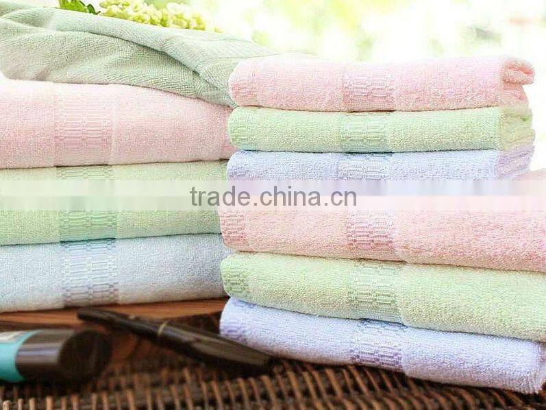 100% cotton embroidered towels sets