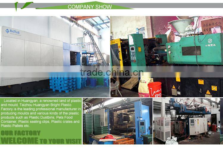 40 liter square waste bin with swing cover/ garbage bin