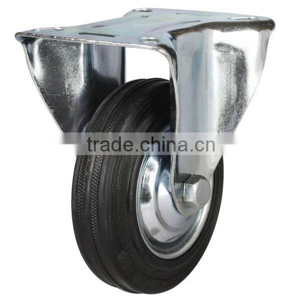 Iron Core Rubber Industrial Carts' Castor Wheels N185