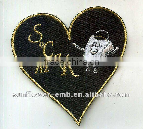 Fashion Embroidery CLUB patch attached