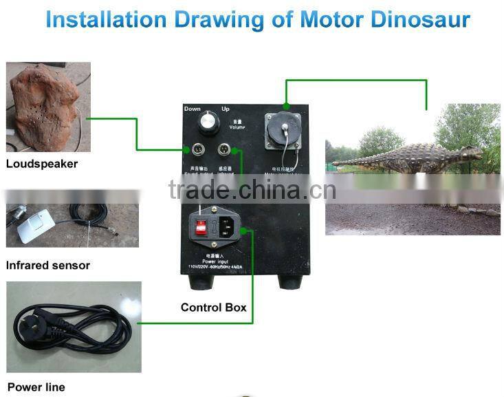 Mechanical Dinosaurs for Amusement Park