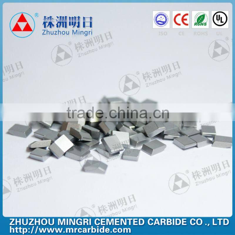 YG6 tungsten carbide saw tips for cutting tools