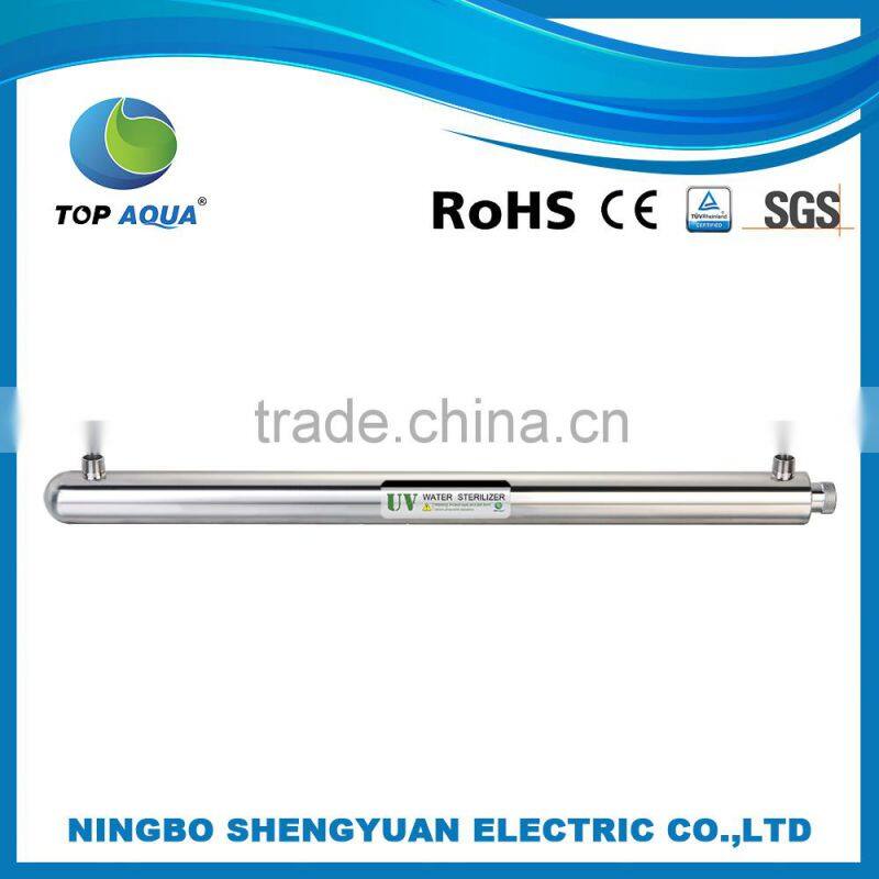 30W /10Gpm Stainless Steel Home Ultraviolet Sterilizer Water Filter ed Uv Lamp