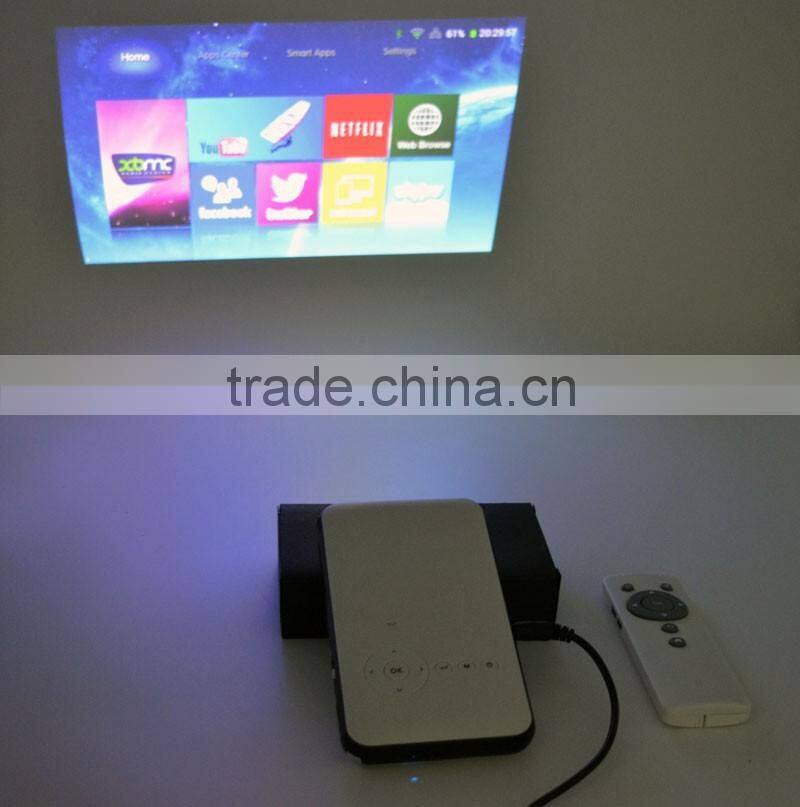Portable Smart DLP home theater Projector with bluetooth