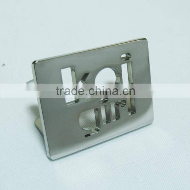 custom metal label plates