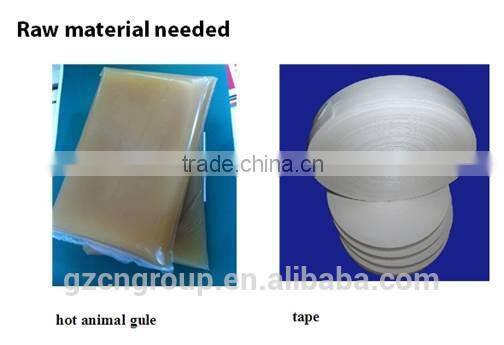 semi automatic rigid case making machine