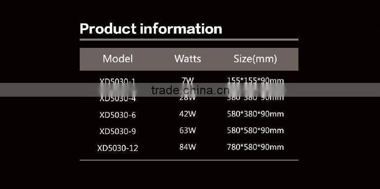 Square 9 head drop light pendant light crystal chandelier& pendant lighting crystal lamps