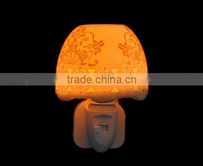 ceramic night lamp,high quality Night Lamp, egg shaped