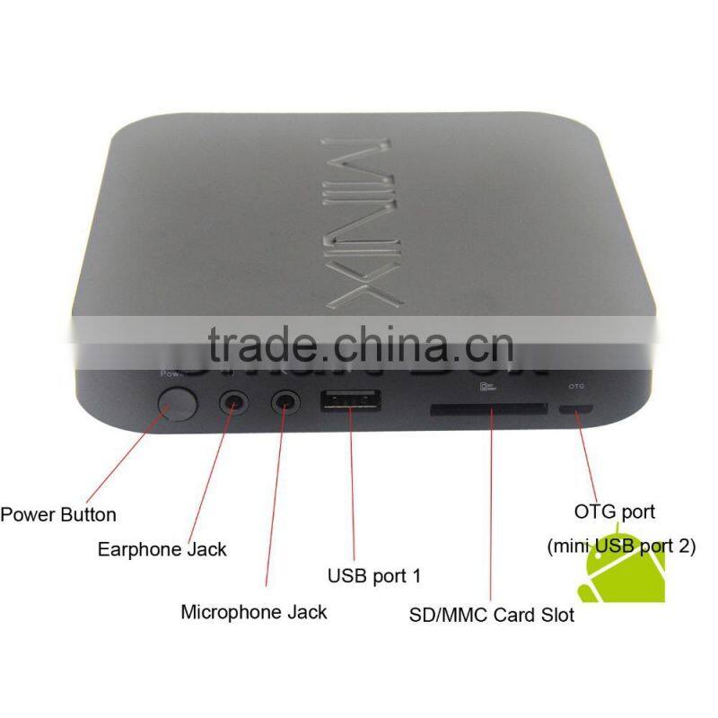 Minix neo x7 Rockchip RK3188 Quad Core Cortex A9 1.6GHz with CE and ROHS