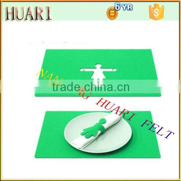 polyester felt coaster /felt cup placemat