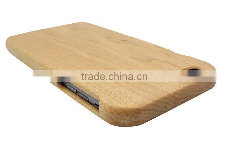 3D coated sublimation wooden cell phone case for iPhone 5s 6s plus