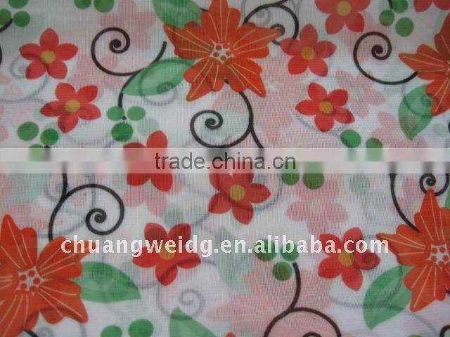 polyester spandex spider crab dress fabrics