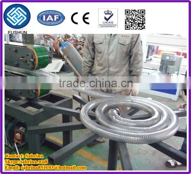 Plastic PVC Steel Wire Reinforced Hose Extruder Machine