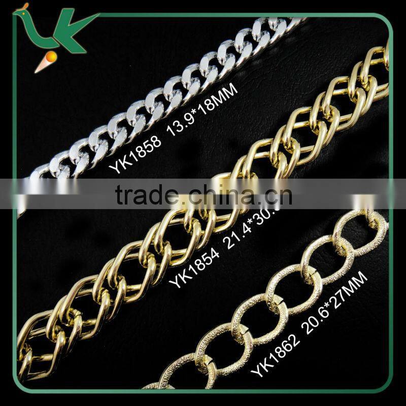 Wholesale Gold And Silver Roll Jewelry Chain