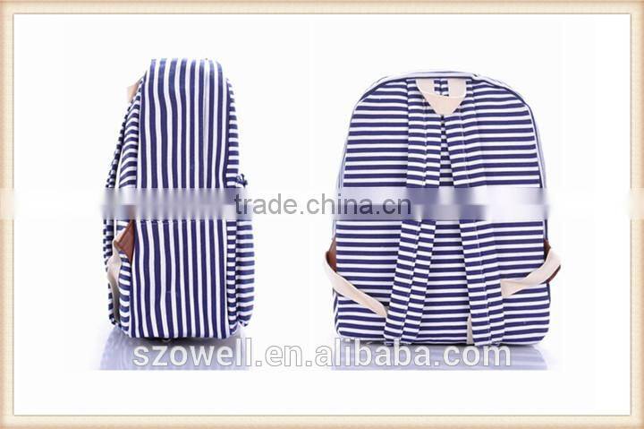 fashion zebra stripes design backpacks for teens lady simple cute school bags