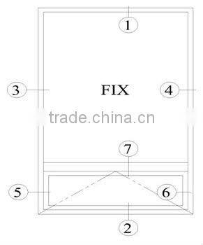 ALUMINIUM POP WINDOWS - TK1039