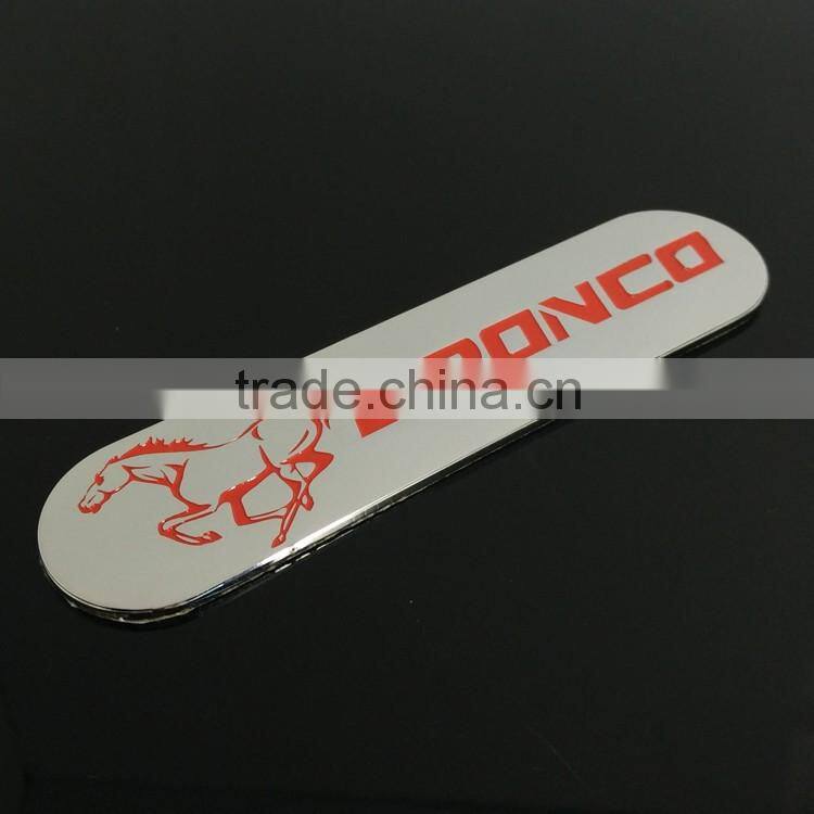 custom metal nameplate