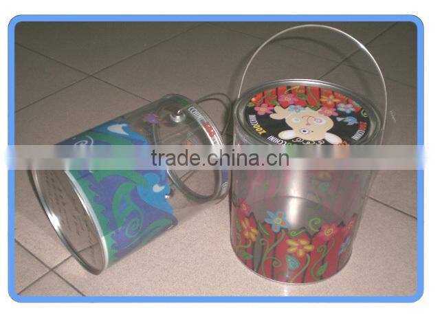 Good selling clear plastic tube with metal end