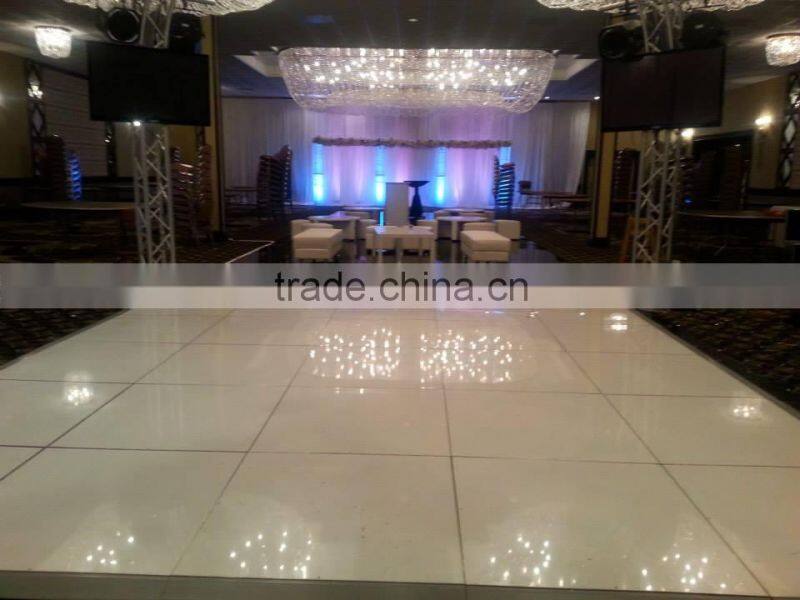 wholesale wedding dance floor portable dance floor /disco stage dmx led dance floor