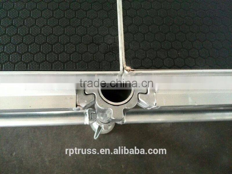 Hot selling RP portable stage with backdrop