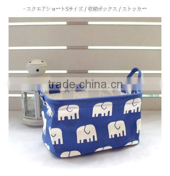 Home/Office Storage Box;Storage Box Flowers Pattern;COTTON 100% Material Storage Box