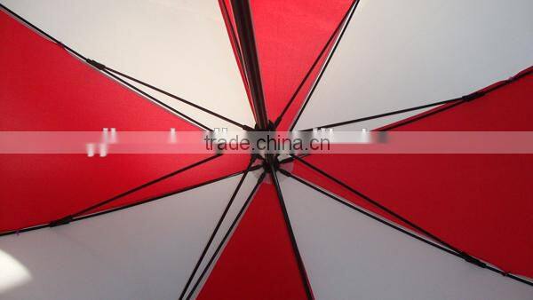 Single Canopy Fiberglass Golf Umbrella Windproof