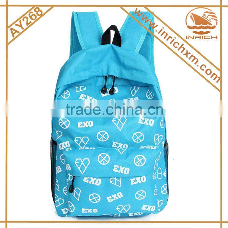 Stock Korean Style Fashion School Backpack Wholesale