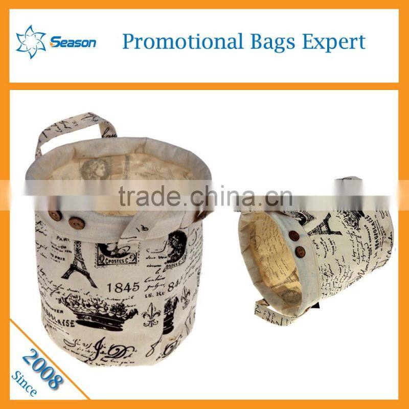 Jute clothes box Storage baskte for clothes Clothes Basket