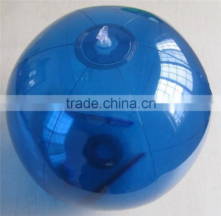 trancparent 30cm free phthalates pvc whole beach ball