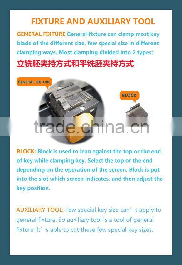 Automatic X6 key cutting machine,key cutting machines for sale silca,used key cutting machine