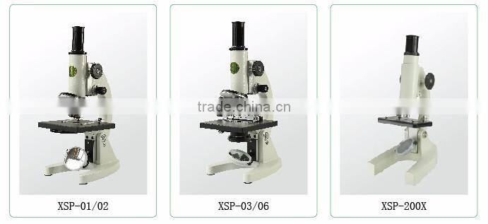 Low Price China Suppliers 1600X Lab Optical Monocular Microscopes XSP-00 Series