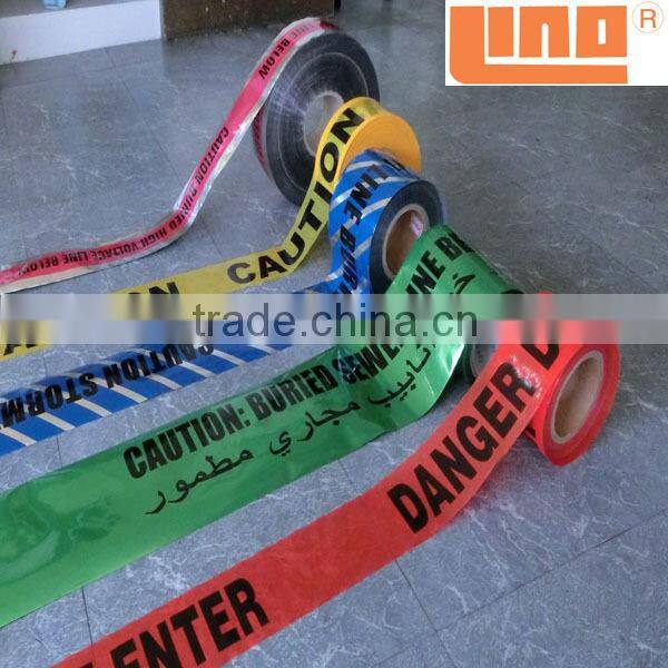 Aluminum Foil Underground Detectable Warning Tape in Various Color