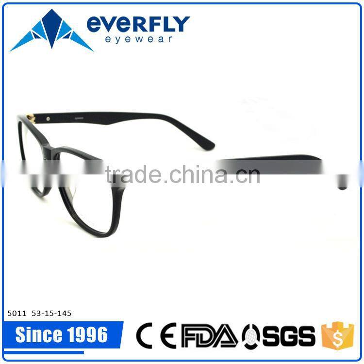 Fashion demi color acetate eyeglasses cateye shape acetate optical frames