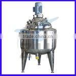 Hygienic ice cream emulsifier with trolley