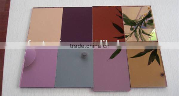 wall material color coated mirror aluminum composite panel sheet plate