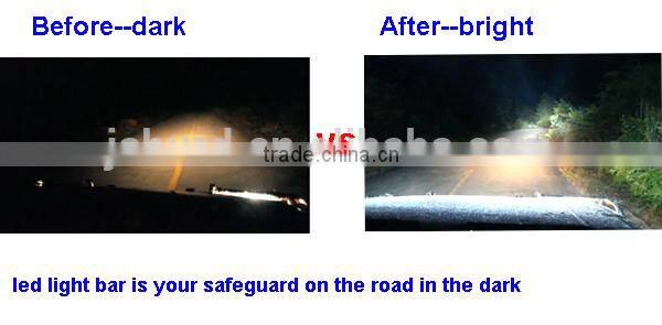 single row led light bar 4x4 off road 240w 12v waterproof 52 inch led light bar offroad light bar